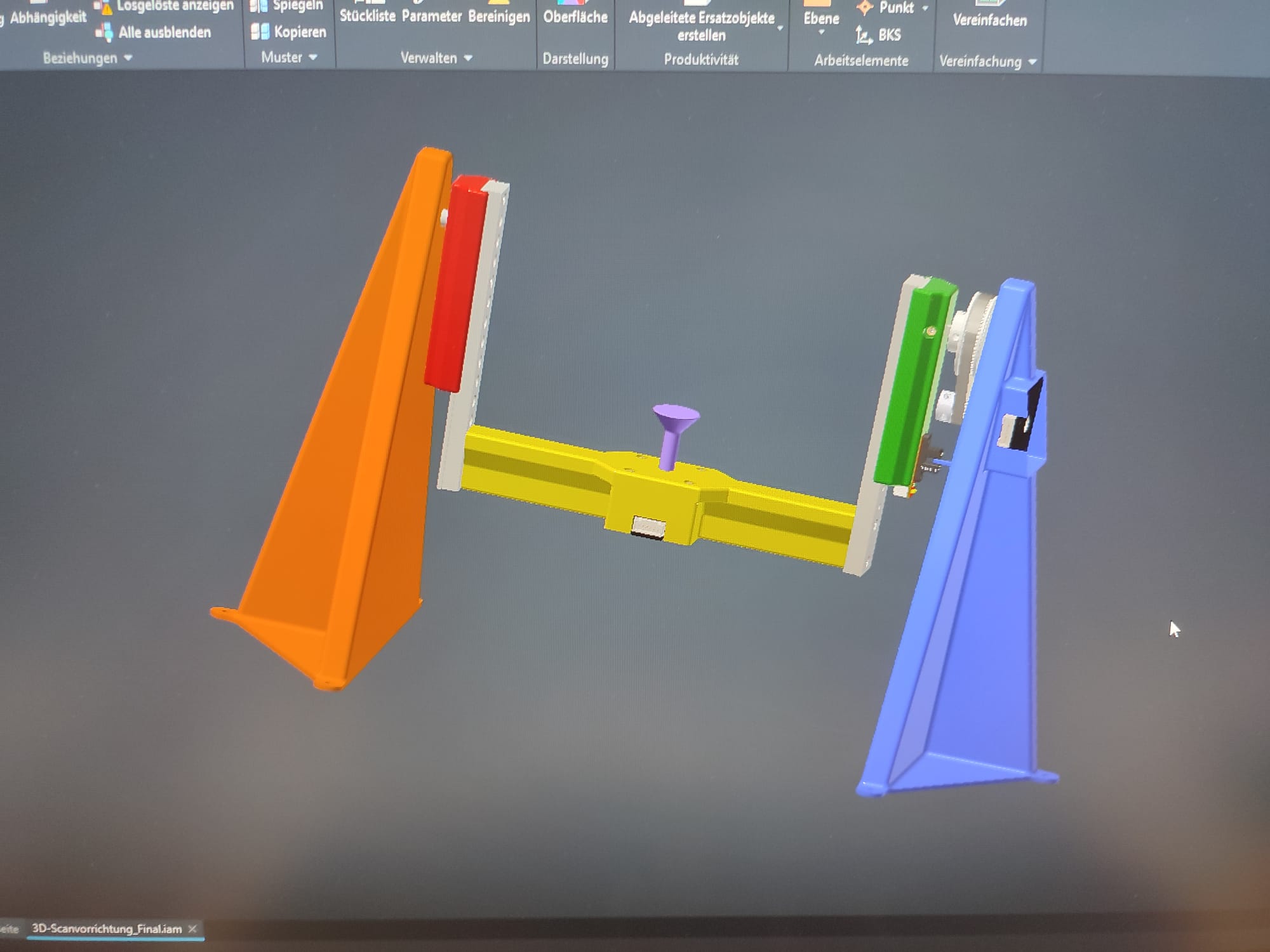 3D Scanvorrichtung CAD