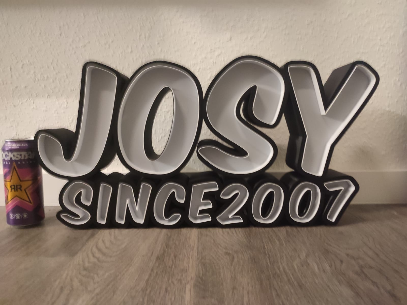 JOSY SINCE 2007 Leuchtschild
